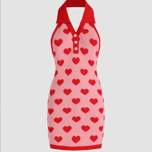 Cider | Dresses | Love Hurts Knitted Halter Dress Nwtnbw Medium Cider |  Poshmark